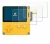 Image of the device Panic Playdate with a wide variety of screen protectors.