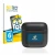 Front side of a product packaging with the brand logo BROTECT. Next to it is the device JBL Tour Pro 2 shown with the correspo