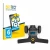 Front side of a product packaging with the brand logo BROTECT. Next to it is the device PowaKaddy FX3 shown with the correspon