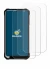 Image of the device Oukitel WP23 with a wide variety of screen protectors.