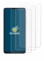 Image of the device ZTE Blade A73 with a wide variety of screen protectors.