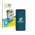 Front side of a product packaging with the brand logo BROTECT. Next to it is the device Tecno Spark 10 5G shown with the corre
