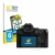 Front side of a product packaging with the brand logo BROTECT. Next to it is the device Panasonic Lumix DC-S5II shown with the