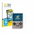 Front side of a product packaging with the brand logo BROTECT. Next to it is the device Anbernic RG35XX Plus shown with the co