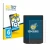 Front side of a product packaging with the brand logo BROTECT. Next to it is the device PocketBook Verse Pro Color shown with 