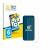 Front side of a product packaging with the brand logo BROTECT. Next to it is the device Google Pixel 9 shown with the correspo