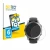 Front side of a product packaging with the brand logo BROTECT. Next to it is the device Garmin Fenix E shown with the correspo