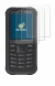 Image of the device Sonim XP100 with a wide variety of screen protectors.