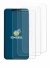 Image of the device Oukitel P1 with a wide variety of screen protectors.