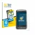 Front side of a product packaging with the brand logo BROTECT. Next to it is the device Wahoo Elemnt ACE shown with the corres