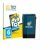 Front side of a product packaging with the brand logo BROTECT. Next to it is the device Astell&Kern SP3000M shown with the cor