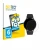 Front side of a product packaging with the brand logo BROTECT. Next to it is the device Levowatch EDGY shown with the correspo