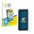 Front side of a product packaging with the brand logo BROTECT. Next to it is the device Blackview BV4800 shown with the corres