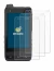 Image of the device Uniwa F400 with a wide variety of screen protectors.