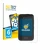 Front side of a product packaging with the brand logo BROTECT. Next to it is the device Xplora One shown with the correspondin