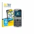 Front side of a product packaging with the brand logo BROTECT. Next to it is the device bea-fon Fold 10 LTE shown with the cor