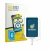 Front side of a product packaging with the brand logo BROTECT. Next to it is the device Insta360 Snap shown with the correspon
