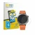 Front side of a product packaging with the brand logo BROTECT. Next to it is the device Oppo Watch X3 shown with the correspon
