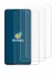 Image of the device Oukitel C26 with a wide variety of screen protectors.