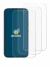 Image of the device Honor 600 Pro with a wide variety of screen protectors.