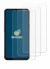 Image of the device Oscal Flat 3C with a wide variety of screen protectors.