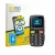 Front side of a product packaging with the brand logo BROTECT. Next to it is the device artfone C1 shown with the correspondin