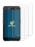 Image of the device Bluebird VF550 with a wide variety of screen protectors.