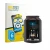 Front side of a product packaging with the brand logo BROTECT. Next to it is the device Krups Essential YY8135FD shown with th