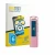 Front side of a product packaging with the brand logo BROTECT. Next to it is the device FiiO SnowSky Echo Nano shown with the 