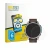 Front side of a product packaging with the brand logo BROTECT. Next to it is the device Garmin D2 Mach 2 (47 mm) shown with th