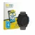 Front side of a product packaging with the brand logo BROTECT. Next to it is the device Garmin D2 Mach 2 (51 mm) shown with th