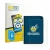 Front side of a product packaging with the brand logo BROTECT. Next to it is the device Apple iPhone Duo shown with the corres