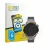Front side of a product packaging with the brand logo BROTECT. Next to it is the device Huawei Watch 6 Pro 46 mm shown with th