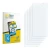 Front side of a product packaging with the brand logo BROTECT. Next to it is the corresponding screen protector.