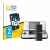 Front side of a product packaging with the brand logo BROTECT. Next to it is the device Nintendo DS shown with the correspondi