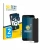 Front side of a product packaging with the brand logo BROTECT. Next to it is the device Samsung Galaxy J5 2017 shown with the 