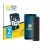 Front side of a product packaging with the brand logo BROTECT. Next to it is the device Huawei P20 lite 2018 shown with the co