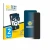 Front side of a product packaging with the brand logo BROTECT. Next to it is the device Oppo Reno 5G shown with the correspond