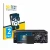 Front side of a product packaging with the brand logo BROTECT. Next to it is the device Yaesu FT-DX10 shown with the correspon