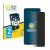 Front side of a product packaging with the brand logo BROTECT. Next to it is the device Samsung Galaxy M23 shown with the corr