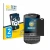 Front side of a product packaging with the brand logo BROTECT. Next to it is the device Unihertz Titan Pocket shown with the c