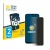 Front side of a product packaging with the brand logo BROTECT. Next to it is the device Samsung Galaxy A15 5G shown with the c
