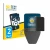Front side of a product packaging with the brand logo BROTECT. Next to it is the device Trezor Safe 3 shown with the correspon