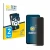 Front side of a product packaging with the brand logo BROTECT. Next to it is the device Samsung Galaxy A55 5G shown with the c