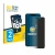 Front side of a product packaging with the brand logo BROTECT. Next to it is the device Oukitel P1 shown with the correspondin