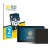 Front side of a product packaging with the brand logo BROTECT. Next to it is the device Lisciani Mio Tab 7 shown with the corr