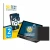 Front side of a product packaging with the brand logo BROTECT. Next to it is the device GPD Pocket 4 shown with the correspond