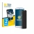 Front side of a product packaging with the brand logo BROTECT. Next to it is the device Zebra HC 25 shown with the correspondi
