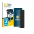 Front side of a product packaging with the brand logo BROTECT. Next to it is the device Huawei Mate X7 shown with the correspo