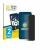 Front side of a product packaging with the brand logo BROTECT. Next to it is the device Xiaomi Redmi Turbo 4 Pro shown with th